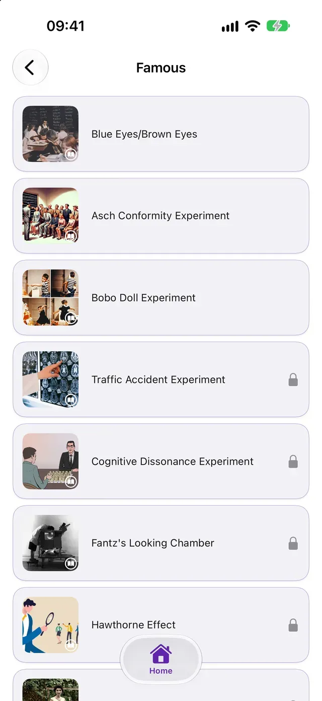 Life Experiments