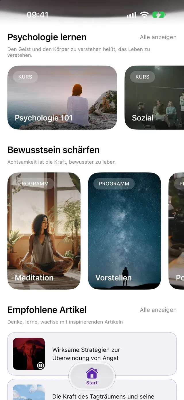 Psychologie lernen