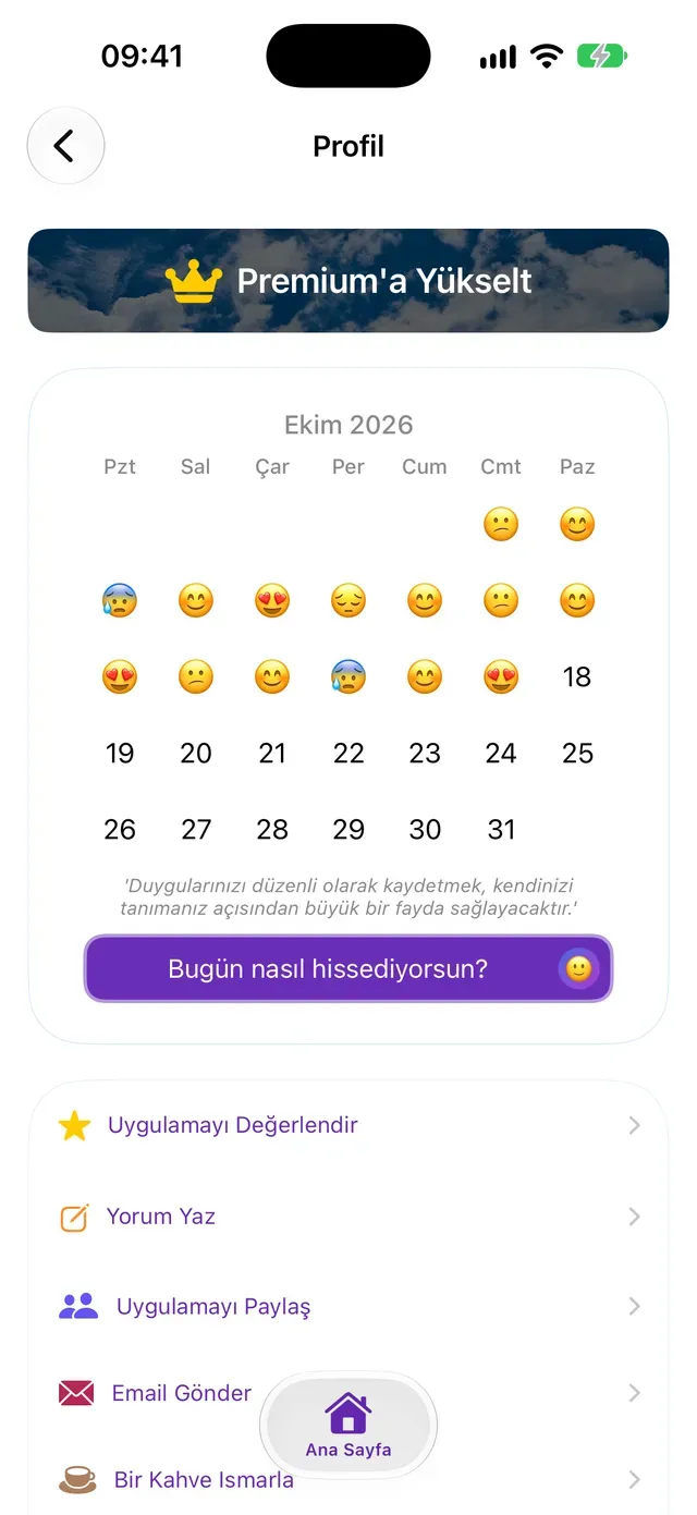 Bugün nasıl hissediyorsun?